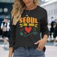 ソウル・イン・マイ・ハート 韓国からのお土産 長袖Tシャツ 彼女への贈り物