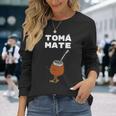 トマ イエルバ メイト アルゼンチン ウルグアイ ティー 長袖Tシャツ 彼女への贈り物