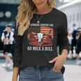 性別が混乱したら牛の乳を搾りに行け、アメリカ人 長袖Tシャツ 彼女への贈り物