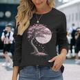 桜 Cherry Blossomsakura 長袖tシャツ 長袖Tシャツ 彼女への贈り物