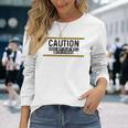 Caution Does Not Play Well With Others 長袖Tシャツ 彼女への贈り物