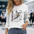 F-4 Phantom Ii ジェットグラフィック 長袖Tシャツ 彼女への贈り物