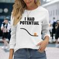 Physics I Had Potential 長袖Tシャツ 彼女への贈り物