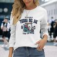 ティエラ・デル・ソルの村ゴルフカートデザイン。 長袖tシャツ 長袖Tシャツ 彼女への贈り物