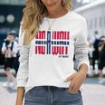 ノルウェーの国旗またはノルウェーの日のノルウェーの国旗 Norway Flag Yttende Mai 長袖Tシャツ 彼女への贈り物