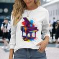 ピアノ ティー 楽器 ピアノ 長袖tシャツ 長袖Tシャツ 彼女への贈り物