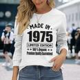 限定版 1975年 誕生日 1975年 1975年生まれ 長袖Tシャツ 彼女への贈り物
