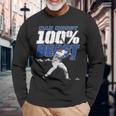 100 Beast Max Muncy Los Angeles Mlbpa 長袖Tシャツ 高齢者への贈り物