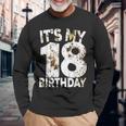 18歳の誕生日 It's My 18歳の誕生日 18歳の誕生日 長袖Tシャツ 高齢者への贈り物