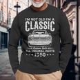 66 歳のギフト ヴィンテージ クラシックカー 1960 66 歳の誕生日 長袖tシャツ 長袖Tシャツ 高齢者への贈り物
