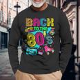 Back To 80'S 1980S Retrointage Eighties Costume Party 長袖Tシャツ 高齢者への贈り物