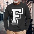 Best Friendshipseven Letters F From Friends 長袖Tシャツ 高齢者への贈り物