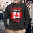 Canada Is Not Forale 長袖Tシャツ 高齢者への贈り物