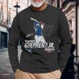 Dynamic Poseladimir Guerrero Jr Toronto Baseball Mlbpa 長袖Tシャツ 高齢者への贈り物