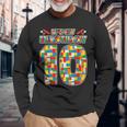 Es Mi Cumpleaños Número 10 10 Cumpleaños Camiseta de manga larga Regalos para ancianos