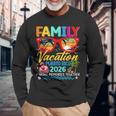 Family Vacation Puerto Rico 2026 Summer Matching Group Trip Long Sleeve T-Shirt Gifts for Old Men