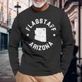 Flagstaff アリゾナギフト Az City 長袖Tシャツ 高齢者への贈り物