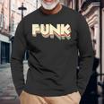 Funk ファンク、ソウル、ジャズ&ヒップホップミュージック ファン向け 長袖Tシャツ 高齢者への贈り物