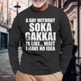 oka Gakkai For Practitioners Ofoka Gakkai 長袖Tシャツ 高齢者への贈り物
