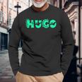 Hugo パーソナライズ ボーイズ 恐竜レックス キュート カスタム 長袖Tシャツ 高齢者への贈り物