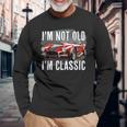 I'm Not Old I'm Classic レトロ フォード シェルビー コブラ マッスルカー 長袖Tシャツ 高齢者への贈り物