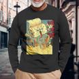 Japanese Anime Toilet Paper Monster Attackintage Poster 長袖Tシャツ 高齢者への贈り物