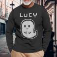 Lucyのおばけちゃん 長袖Tシャツ 高齢者への贈り物