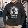 Mingus Texas Bigfoot Night Walk Retro Moon 長袖tシャツ 長袖Tシャツ 高齢者への贈り物