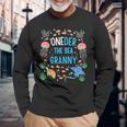 Oneder Theea Granny 1歳の誕生日 マッチング 長袖Tシャツ 高齢者への贈り物