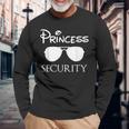 Princessecurity On Duty Family Guardian Officer 長袖Tシャツ 高齢者への贈り物