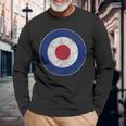Raf Roundel 英国空軍 英国英語 長袖Tシャツ 高齢者への贈り物