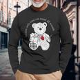Scp-2295 The Bear With A Heart Of Patchworkcp 長袖Tシャツ 高齢者への贈り物