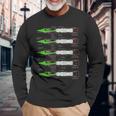 Sr-71 ハブ ブラックバード エアクラフト J58 エンジン ダイアグラム シャツ 長袖Tシャツ 高齢者への贈り物