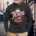 Team Jesus Go And Make Disciples 長袖Tシャツ 高齢者への贈り物