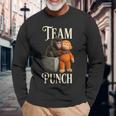 Team Punch Japan ベビーモンキーパンチ 長袖Tシャツ 高齢者への贈り物