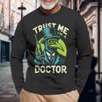 Trust Me I'm A Doctor Plague エモ スチームパンク ゴス ヒップスター 長袖Tシャツ 高齢者への贈り物