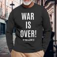 War Is Over If You Want It 長袖tシャツ 長袖Tシャツ 高齢者への贈り物