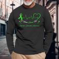 I Wear Green For Bipolar Disprder Awareness 長袖Tシャツ 高齢者への贈り物
