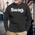それはswag 長袖Tシャツ 高齢者への贈り物