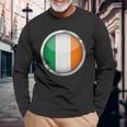 アイルランド語のためのアイルランドの旗 アイルランドの旗のデザイン アイルランドの旗 長袖Tシャツ 高齢者への贈り物