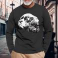 キャバリア・キング・チャールズ・スパニエル 長袖tシャツ 長袖Tシャツ 高齢者への贈り物
