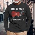 テンポは私が言うとおり 長袖Tシャツ 高齢者への贈り物