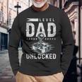 パパの誕生 新しいパパ ゲーム レベルパパのロック解除 長袖Tシャツ 高齢者への贈り物