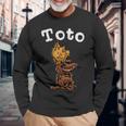 ビンテージtoto The Dog シャツアート -Toto Oz 魔法使い Toto 長袖tシャツ 長袖Tシャツ 高齢者への贈り物