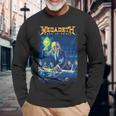 メガデス-ラスト・イン・ピース 長袖tシャツ 長袖Tシャツ 高齢者への贈り物