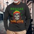 レゲエ、カーニバルフェスティバル、ラスタカラー 長袖Tシャツ 高齢者への贈り物