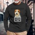 個人ストーカー 犬 ジャック・ラッセル・テリア I Will Follow You 長袖Tシャツ 高齢者への贈り物