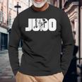 柔道武道インストラクター 教師 ギフトtシャツ 長袖Tシャツ 高齢者への贈り物