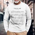 Clair De Lune クロード・ドビュッシー 長袖Tシャツ 高齢者への贈り物