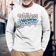 Epic Team Wellness Rockstarquad ヨガクラス フィットネス 長袖Tシャツ 高齢者への贈り物
